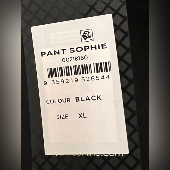 City Chic Ladies Black Sophie Pants (Plus Size XL/22) - Picture 6 of 9